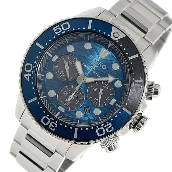 Seiko SSC741P1 SSC741P Save the Ocean Prospex Diving Solar Watch