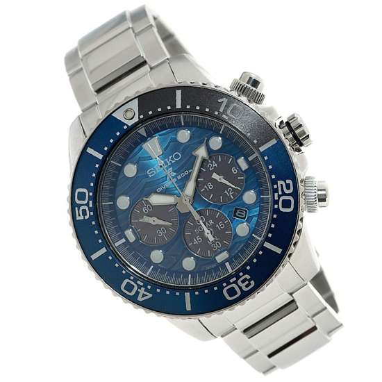 Seiko SSC741P1 SSC741P Save the Ocean Prospex Diving Solar Watch