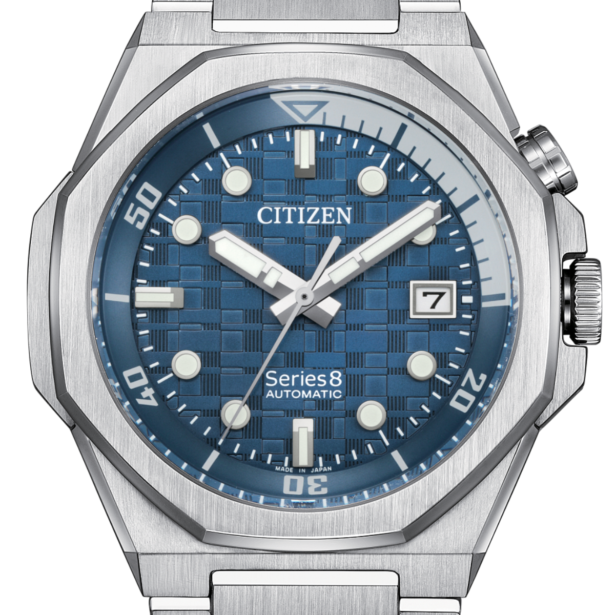 Citizen Series 8 890 NB6060-58L NB6060 Blue Dial Automatic Watch - Skywatches