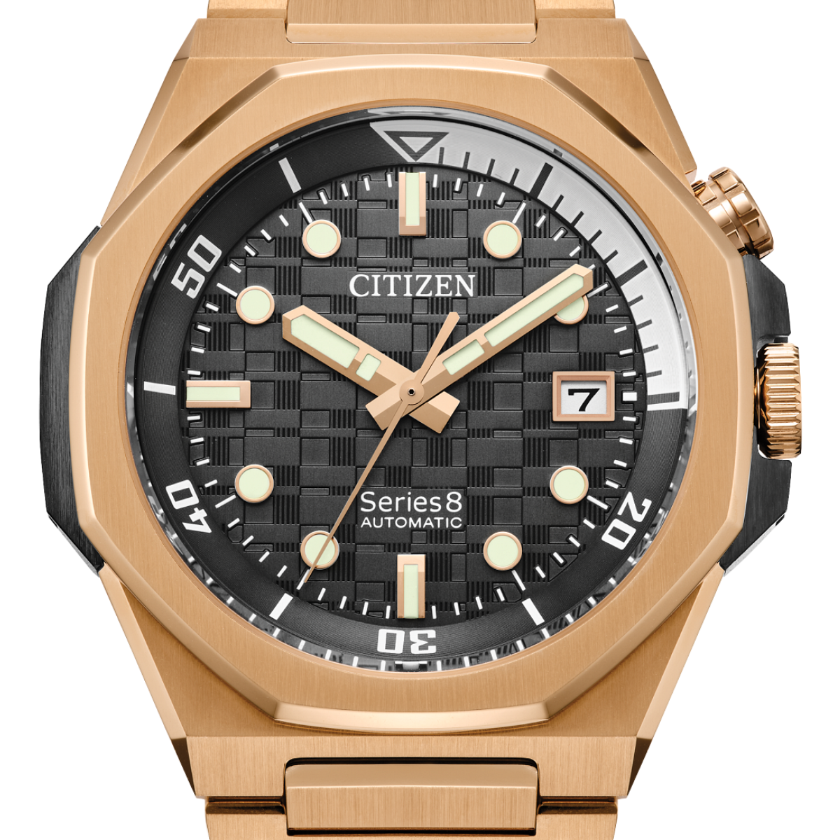 Citizen Series 8 890 NB6069-53H NB6069 Automatic Gray Dial Japan Watch - Skywatches