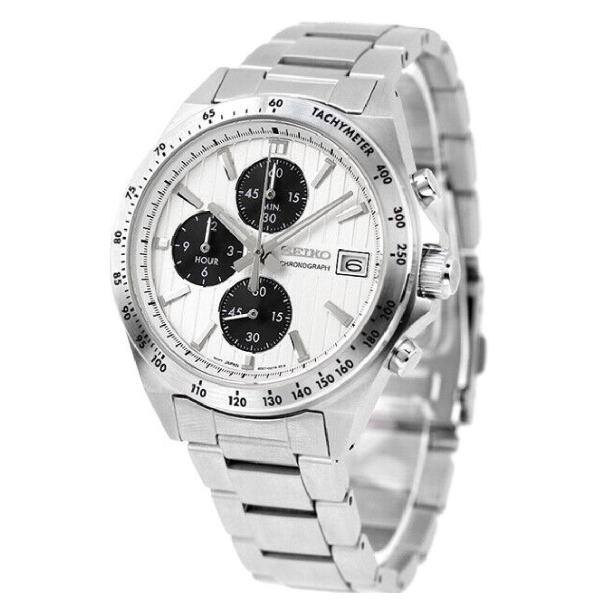Seiko Selection S-Series SBTR039J SBTR039 Quartz Chronograph White Dial Watch