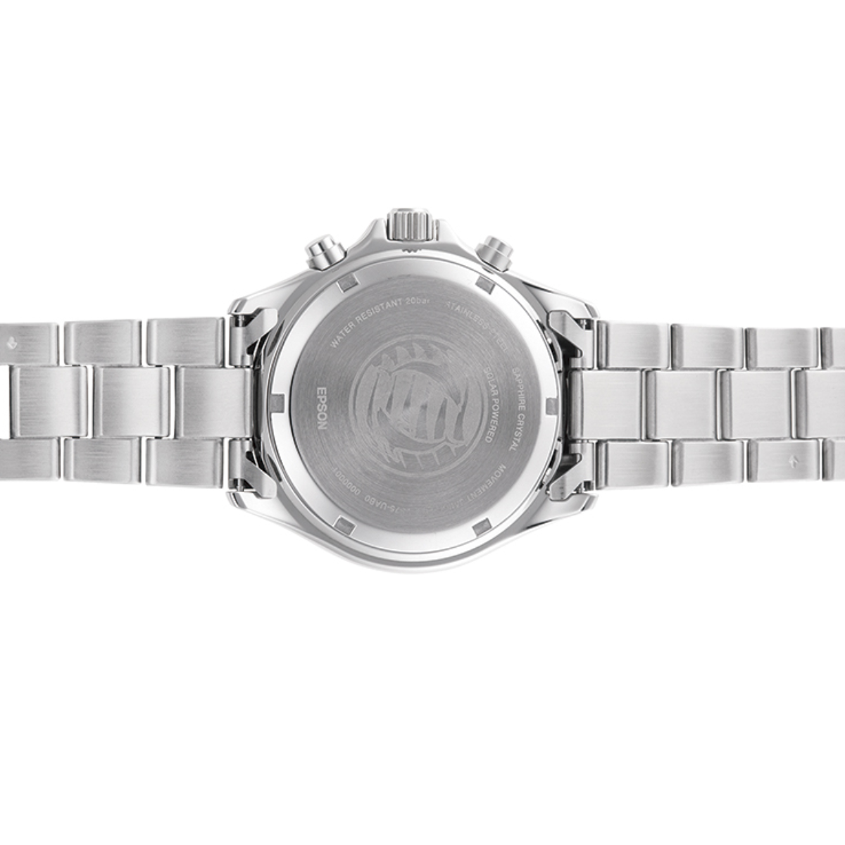 Orient Mako RA-TX0202B RA-TX0202B10B Solar Chronograph Black Dial Watch - Skywatches