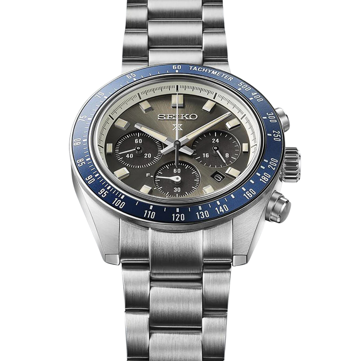 Seiko Prospex SPEEDTIMER SSC939P1 SSC939 SSC939P Chronograph Grey Dial Watch - Skywatches