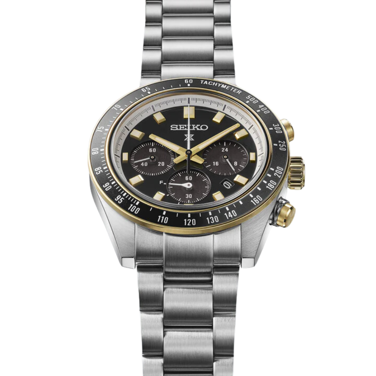 Seiko Prospex SPEEDTIMER SSC941 SSC941P SSC941P1 Chronograph Black Dial Watch (PRE-ORDER) - Skywatches