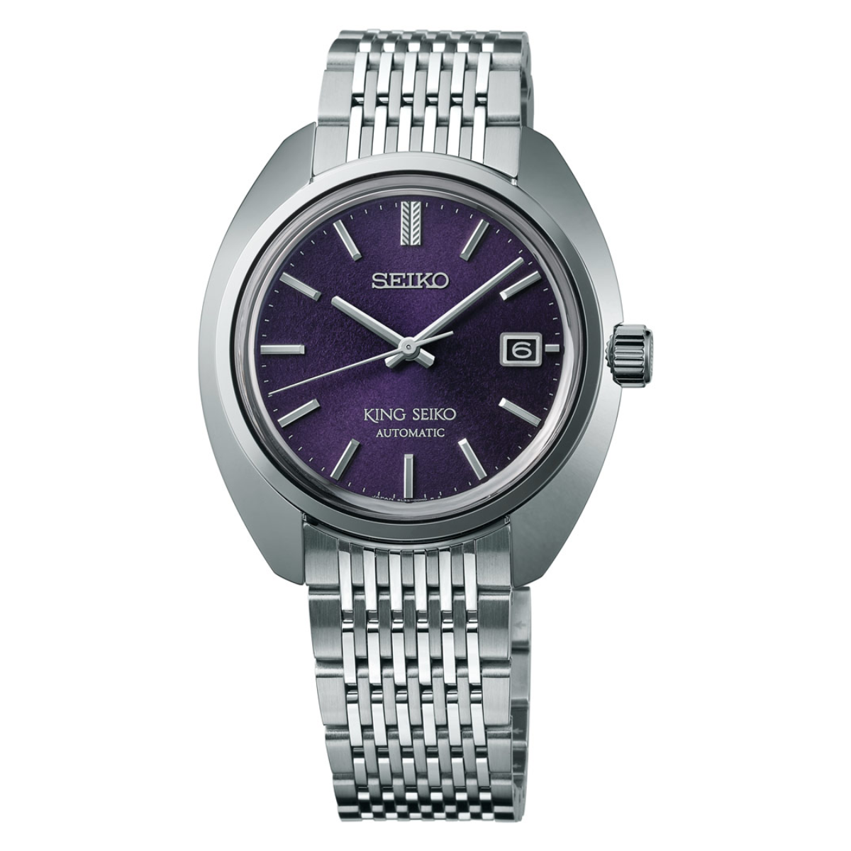 King Seiko KS1969 SDKA019 Mechanical Purple Dial 1969 Re-Interpretation Watch - Skywatches