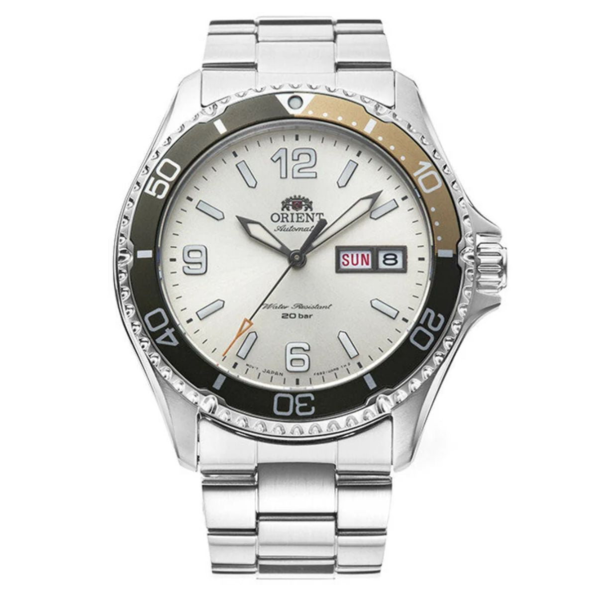 Orient Mako III Kamasu RA-AA0821S19B RA-AA0821S Silver Dial Sports Watch - Skywatches