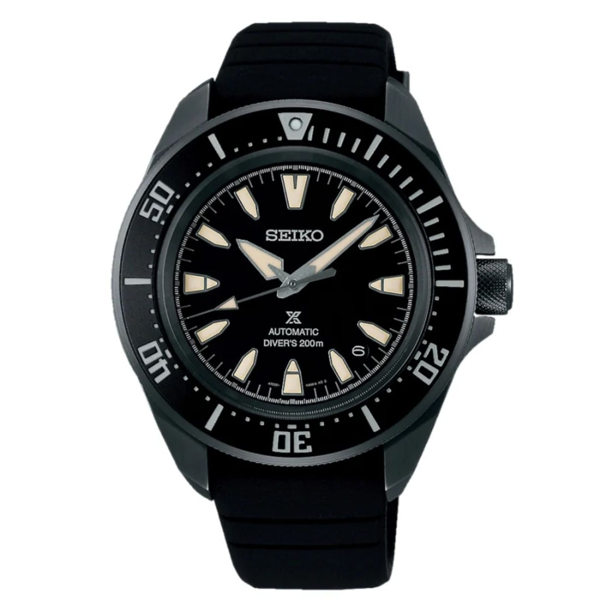 Seiko Prospex Samurai SRPL15K1 SRPL15 SRPL15 Black Dial Automatic Diver Watch - Skywatches