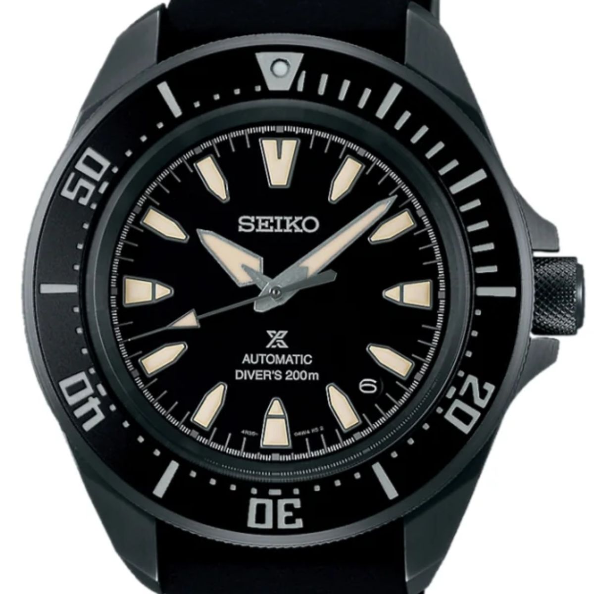 Seiko Prospex Samurai SRPL15K1 SRPL15 SRPL15 Black Dial Automatic Diver Watch - Skywatches