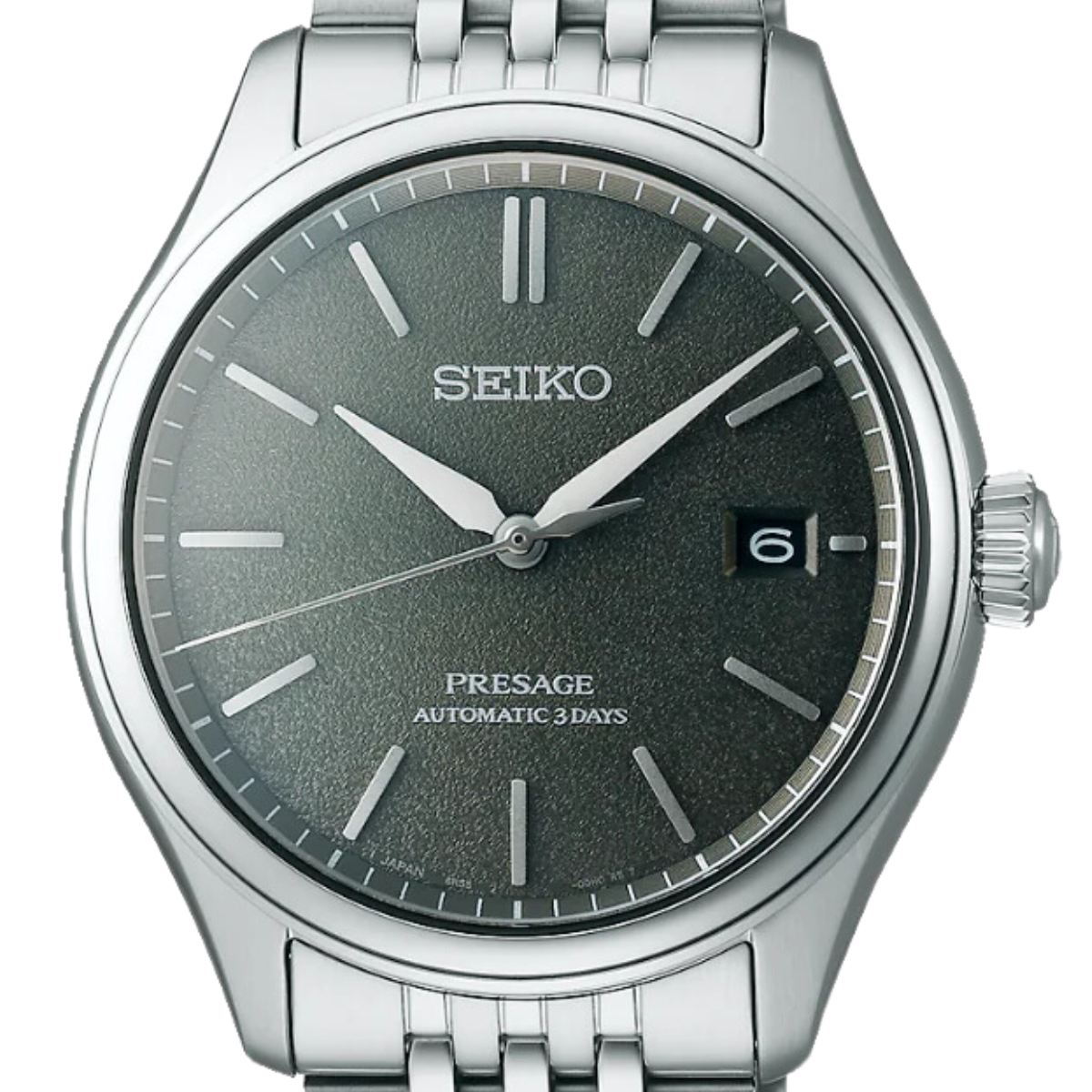 Seiko SPB465 SPB465J1 SPB465J Presage Classic 'SENSAICHA' Grey Green Dial Mens Watch - Skywatches