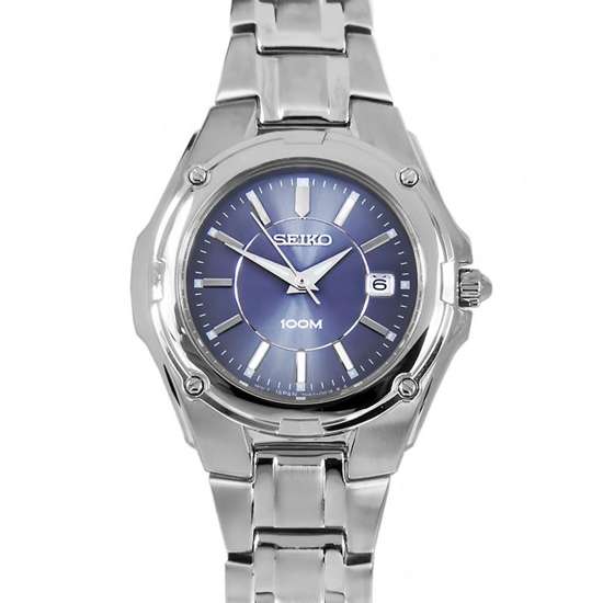 Seiko Quartz Blue Dial Womens Watch SXDB45P1 SXDB45P SXDB45