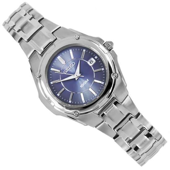 Seiko Quartz Blue Dial Womens Watch SXDB45P1 SXDB45P SXDB45