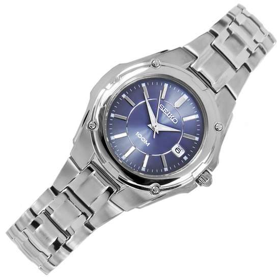 Seiko Quartz Blue Dial Womens Watch SXDB45P1 SXDB45P SXDB45