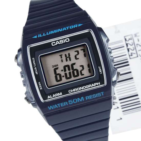 W-215H-2AVDF Casio Illuminator Chronograph Blue Sport Watch