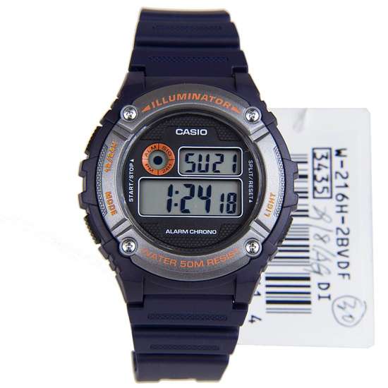 Casio Mens Watch W-216H-2B W-216H-2BVDF