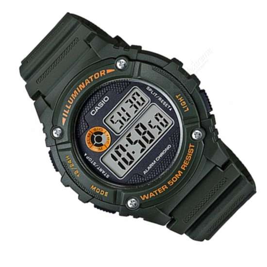 Casio Digital Sports Watch W-216H-3BV