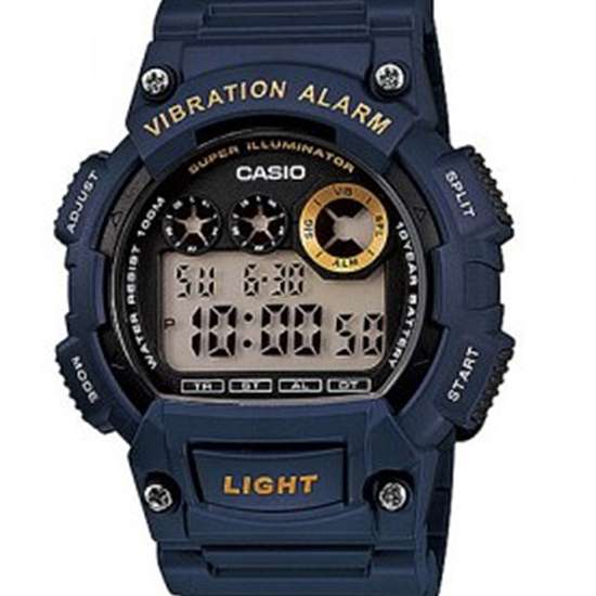 Casio Vibration Alarm Watch W-735H-2AV W735H-2A