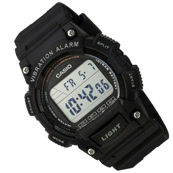 Casio Vibration Alarm Watch W7-36H-1A W736H-1AV