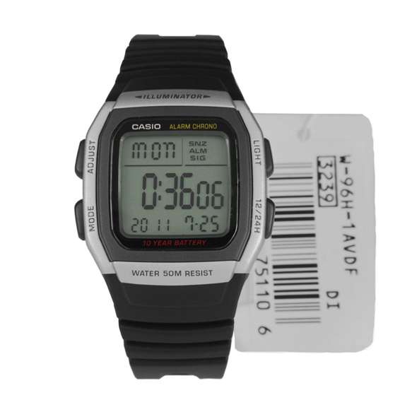 W-96H-1A W-96H-1AVDF Casio Mens Digital Watch