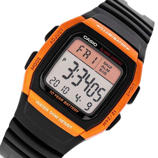 Casio Youth W-96H-4A2 W96H-4A2 Chrono Alarm Dual Time Watch