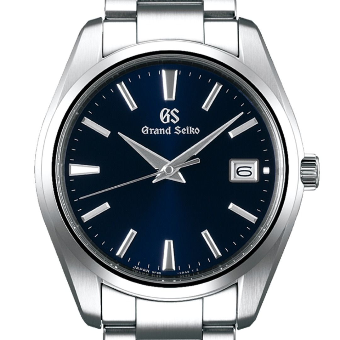 GS Grand Seiko SBGP013G SBGP013 Heritage Collection Blue Dial Quartz Mens Watch - Skywatches