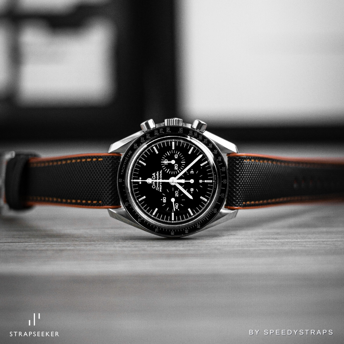 #color_Black Nylon Orange Stitch / Orange FKM Rubber