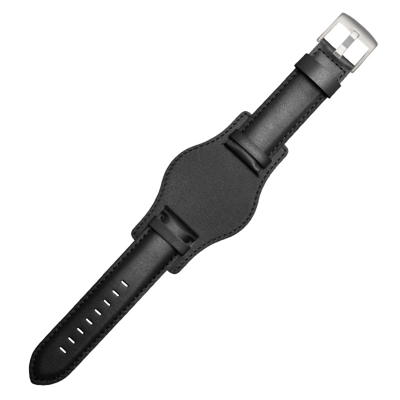 Bund Leather Cuff Watch Bands. Bund Leather Strap 20mm 22mm 24mm