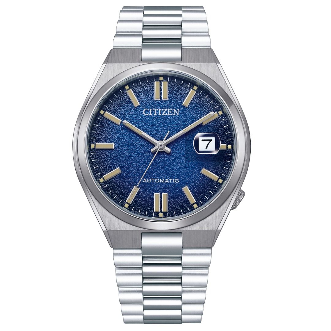 Citizen Automatic Tsuyosa NJ0151-88L Blue Dial Casual Mens Watch - Skywatches