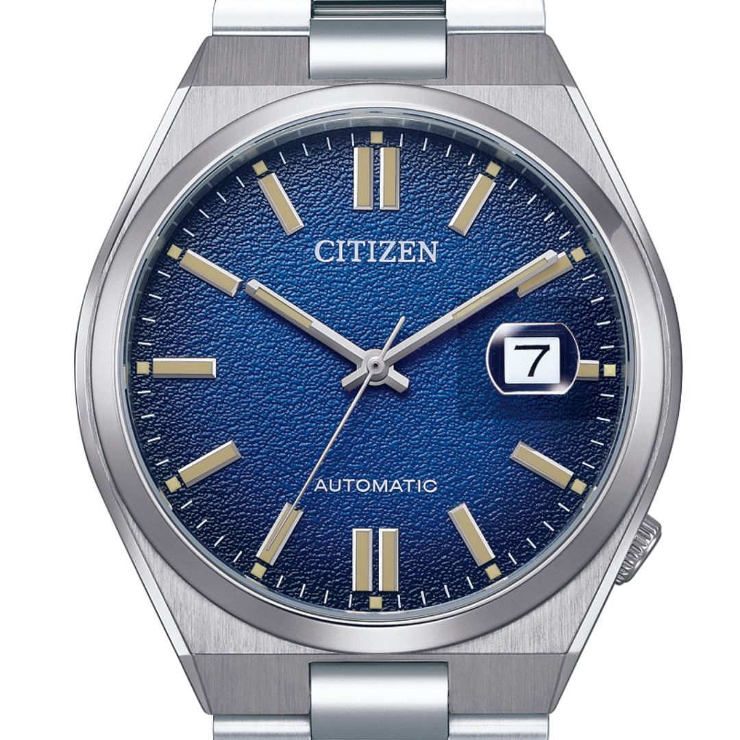 Citizen Automatic Tsuyosa NJ0151-88L Blue Dial Casual Mens Watch - Skywatches