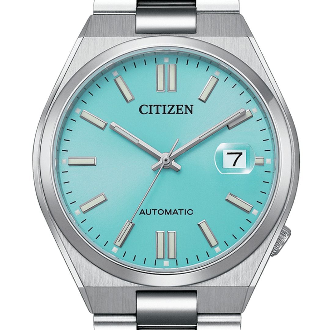 Citizen Automatic Tsuyosa NJ0151-88M Blue Dial Mens Casual Watch - Skywatches