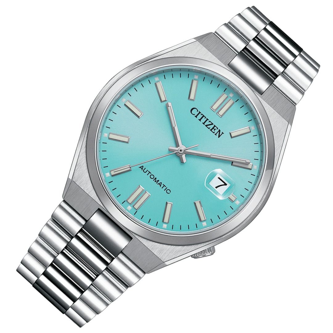 Citizen Automatic Tsuyosa NJ0151-88M Blue Dial Mens Casual Watch - Skywatches