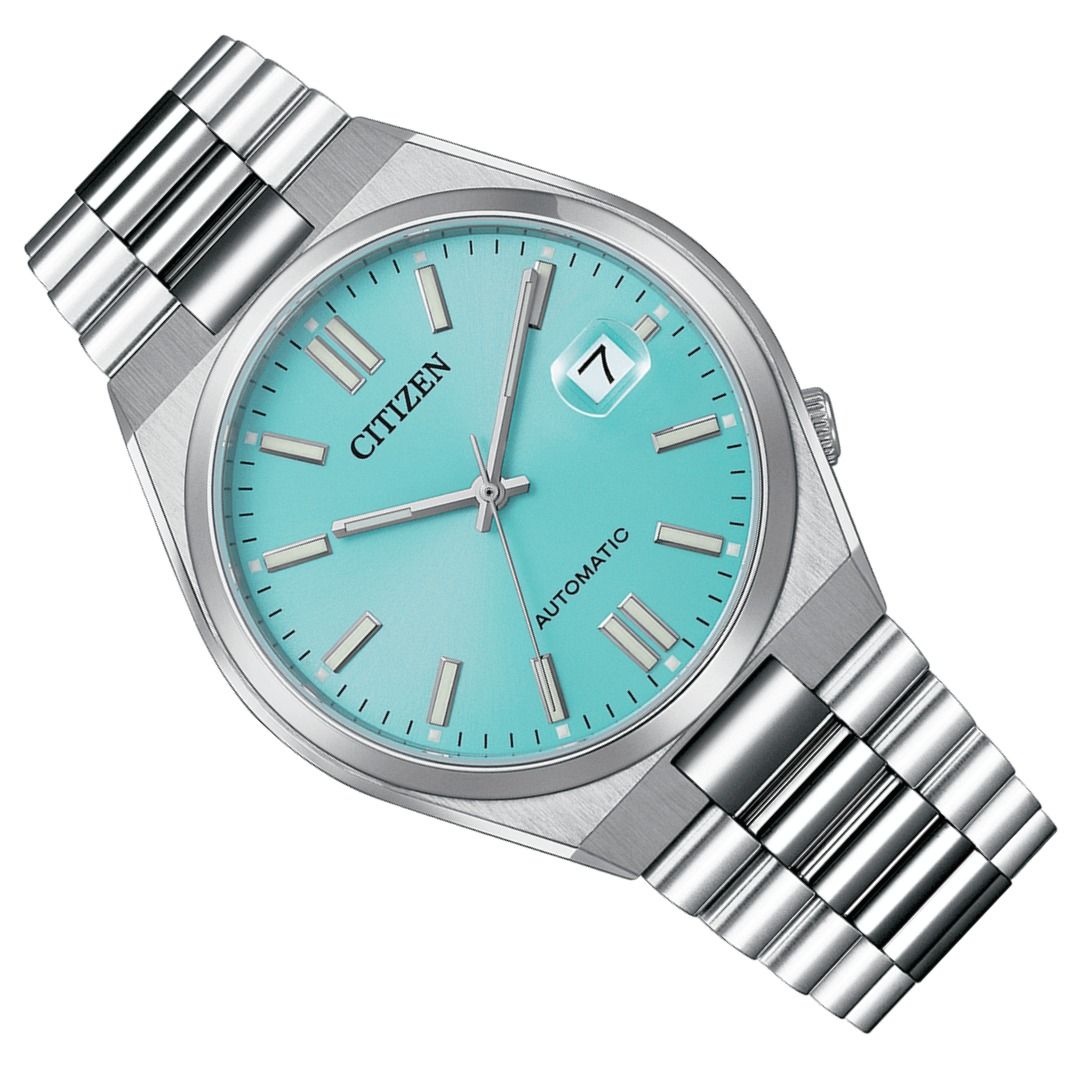 Citizen Automatic Tsuyosa NJ0151-88M Blue Dial Mens Casual Watch - Skywatches
