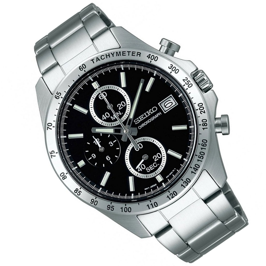 Seiko SBTR005 JDM Spirit Selection Chronograph Black Dial Quartz Watch