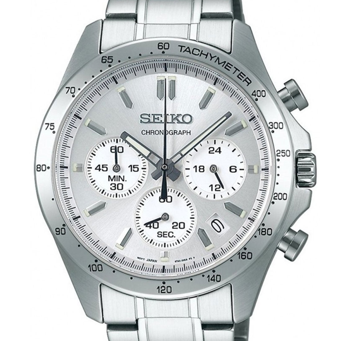 Seiko SBTR009 JDM Selection Spirit Chronograph Silver Dial Quartz Watch