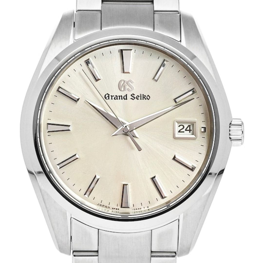 GS Grand Seiko SBGP009 SBGP009G Heritage Collection Silver Dial Quartz Mens Watch - Skywatches