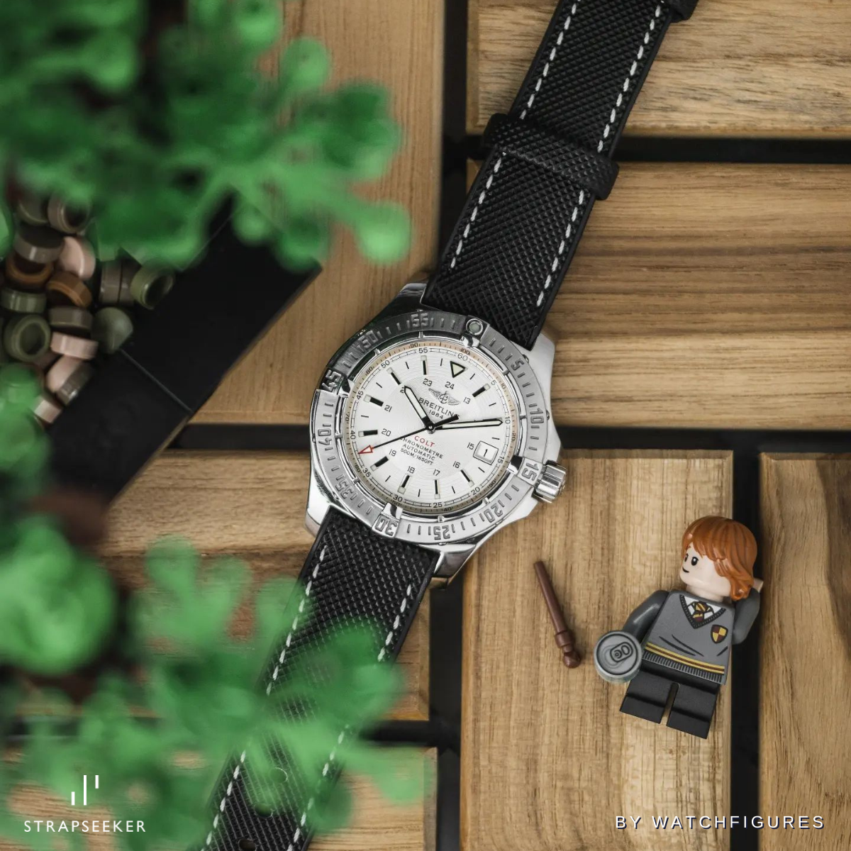 #color_Black Nylon White Stitch / Black FKM Rubber