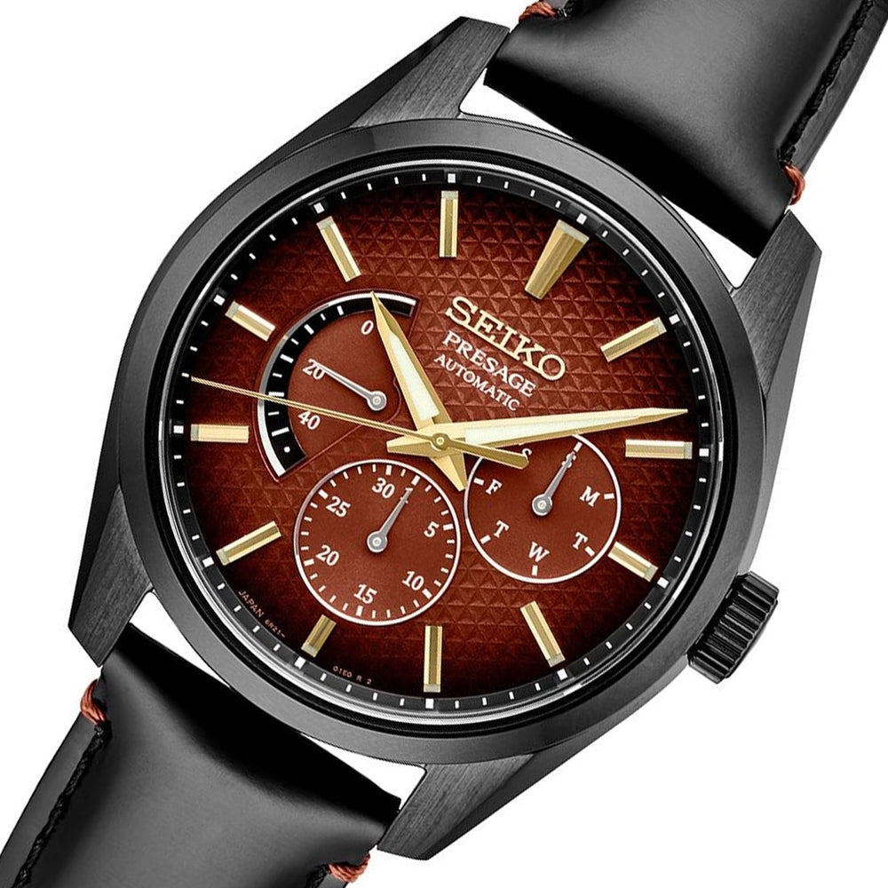 Seiko Presage Sharp Edged SPB329 SPB329J1 SPB329J Kabuki Limited Edition Watch - Skywatches