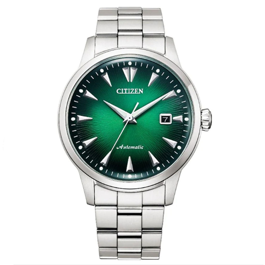 Citizen Kuroshio '64 NK0007-88X Automatic Green Dial Casual Watch - Skywatches