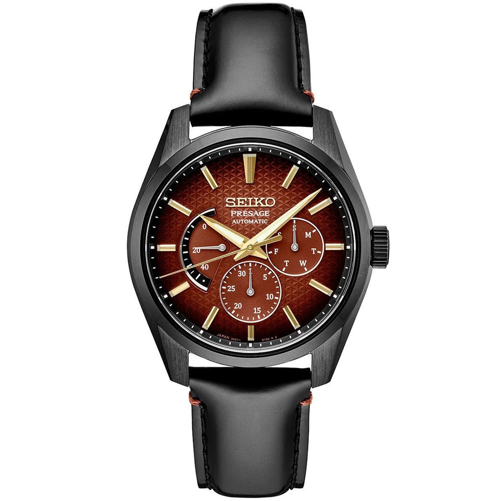 Seiko Presage Sharp Edged SPB329 SPB329J1 SPB329J Kabuki Limited Edition Watch - Skywatches