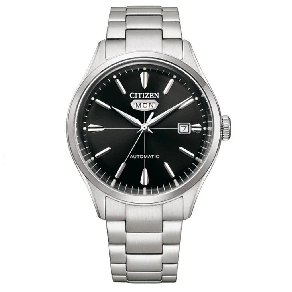 Citizen C7 NH8391-51E  Bllack Dial Automatic Stainless Steel Mens Watch