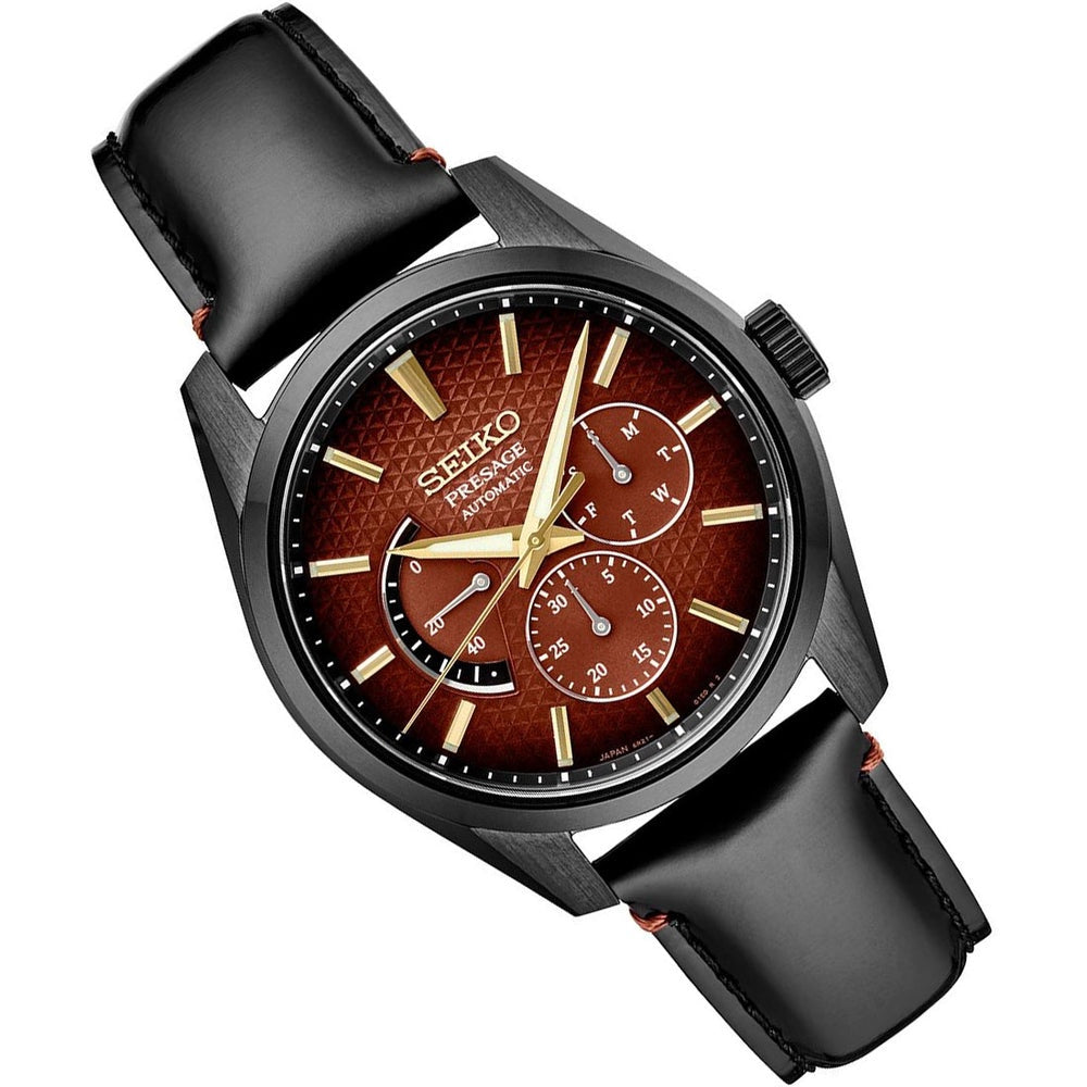 Seiko Presage Sharp Edged SPB329 SPB329J1 SPB329J Kabuki Limited Edition Watch - Skywatches