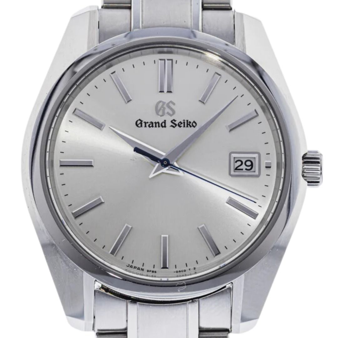 GS Grand Seiko SBGP001 SBGP001G Heritage Collection Champagne Dial Quartz Watch - Skywatches