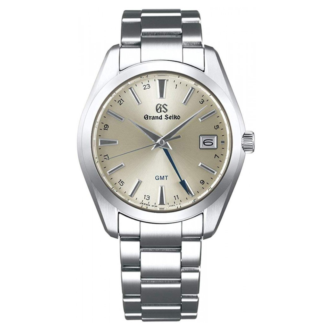 GS Grand Seiko 9F Quartz GMT SBGN011 SBGN011G Heritage Collection Mens Watch - Skywatches