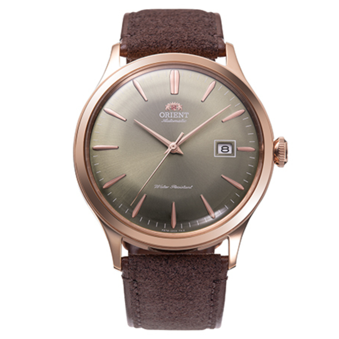Orient RA-AC0P04Y RA-AC0P04Y10B Bronze Dial Bambino Classic Watch - Skywatches