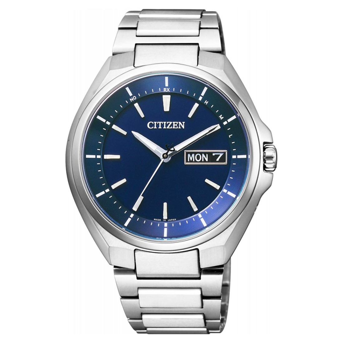 Citizen Attesa Eco-Drive Light Blue Dial JDM Watch AT6050-54L AT6050-54 - Skywatches