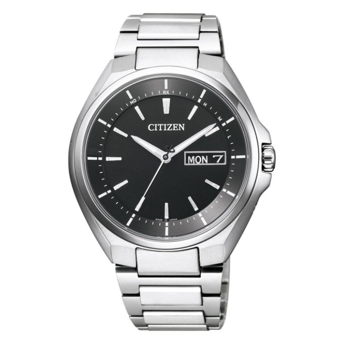 Citizen Attesa AT6050-54E AT6050-54 Eco-Drive Black Dial JDM Mens Watch - Skywatches