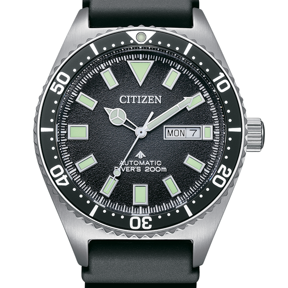 Citizen Promaster Marine NY0120-01E Black Dial Diving Mens Watch - Skywatches