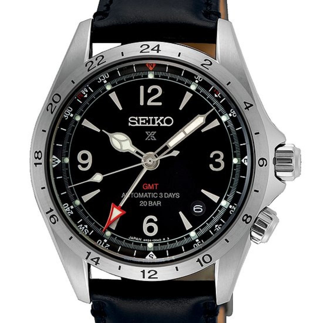 Seiko Prospex Alpinist GMT SPB379J1 SPB379 SPB379J Mechanical Sports Watch - Skywatches