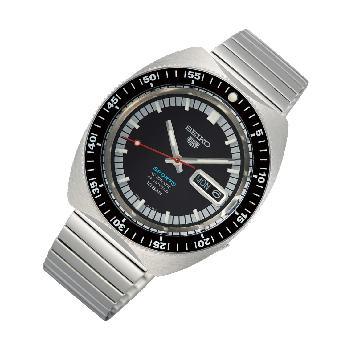 Seiko 5 Sports 55th Anniversary SKX Style SRPK17K1 SRPK17 SRPK17K Limited Edition Watch - Skywatches
