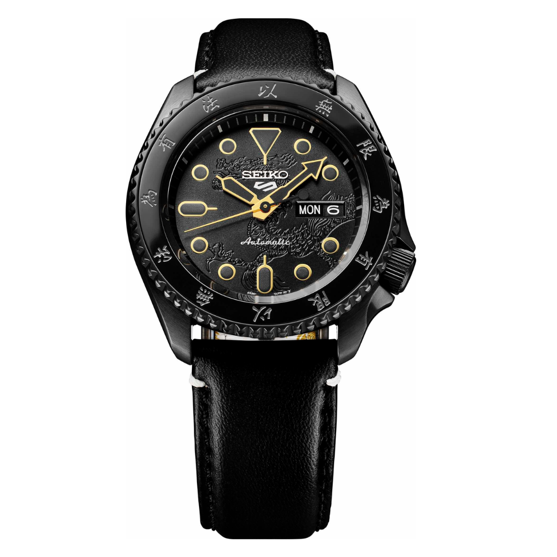 Seiko 5 Sports Bruce Lee Edition SRPK39K1 SRPK39K SRPK39 Automatic Watch - Skywatches