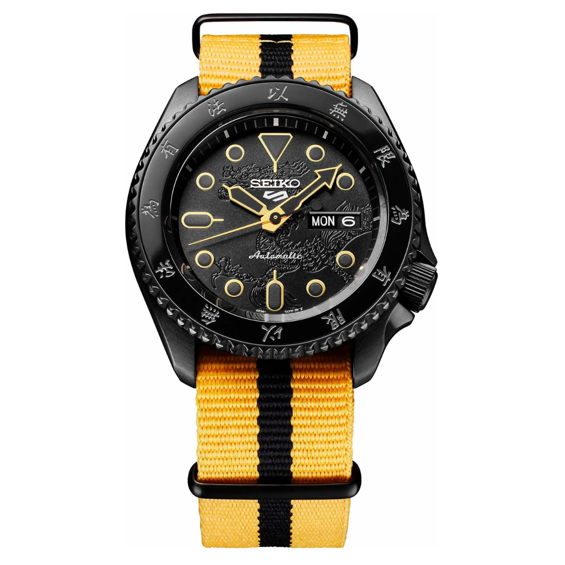 Seiko 5 Sports Bruce Lee Edition SRPK39K1 SRPK39K SRPK39 Automatic Watch - Skywatches